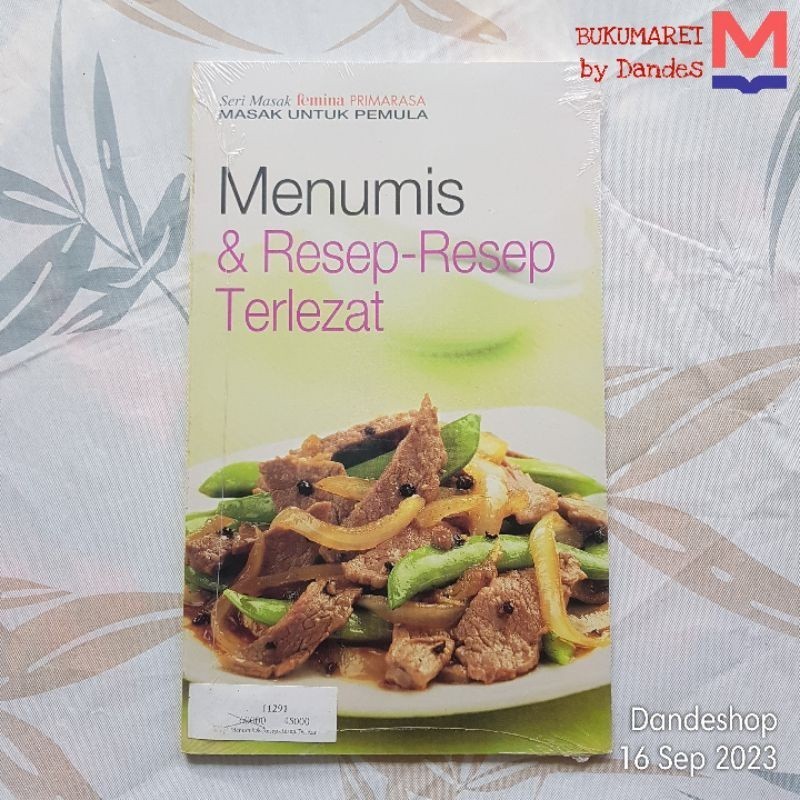 Menumis & Resep Resep Terlezat - Buku Resep Seri Masak Femina Primarasa Masakan Indonesia Populer