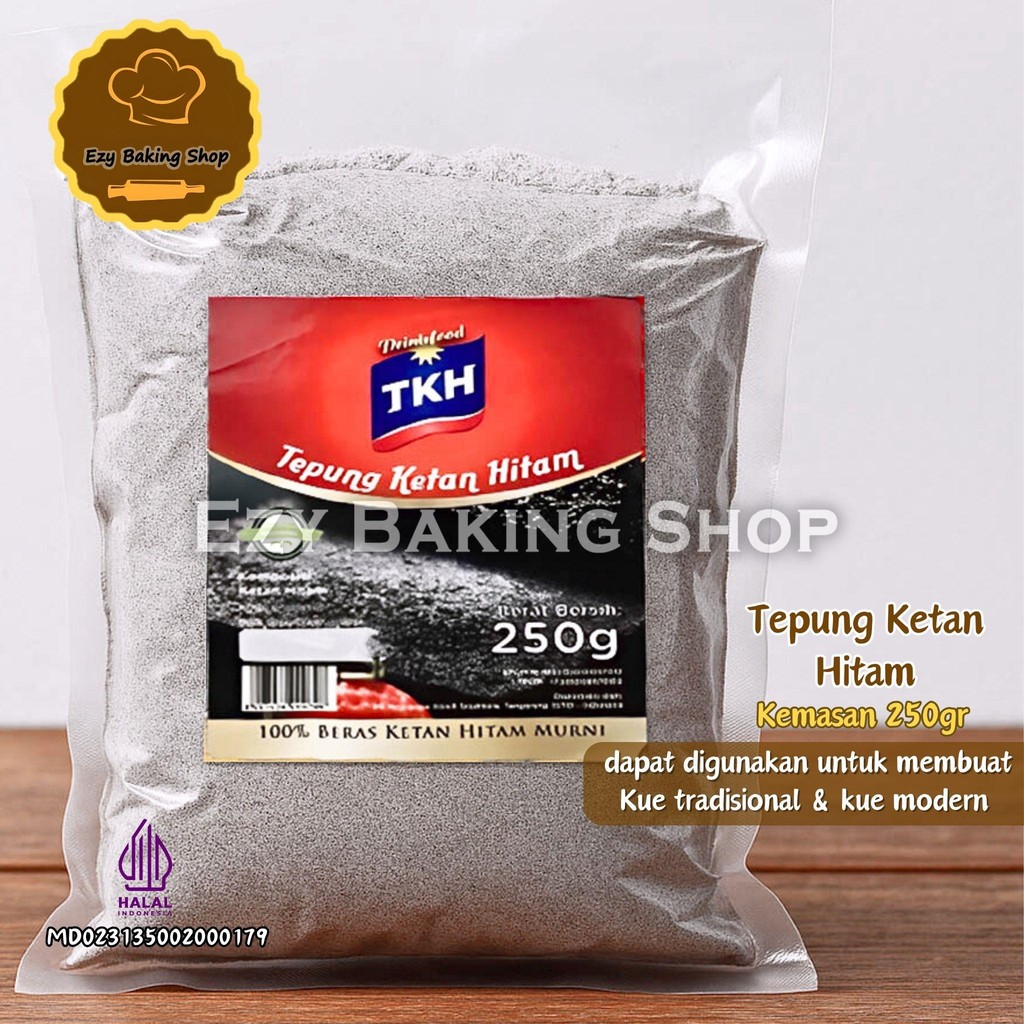 

Tepung Ketan Hitam 250gr - TKH Primsfood