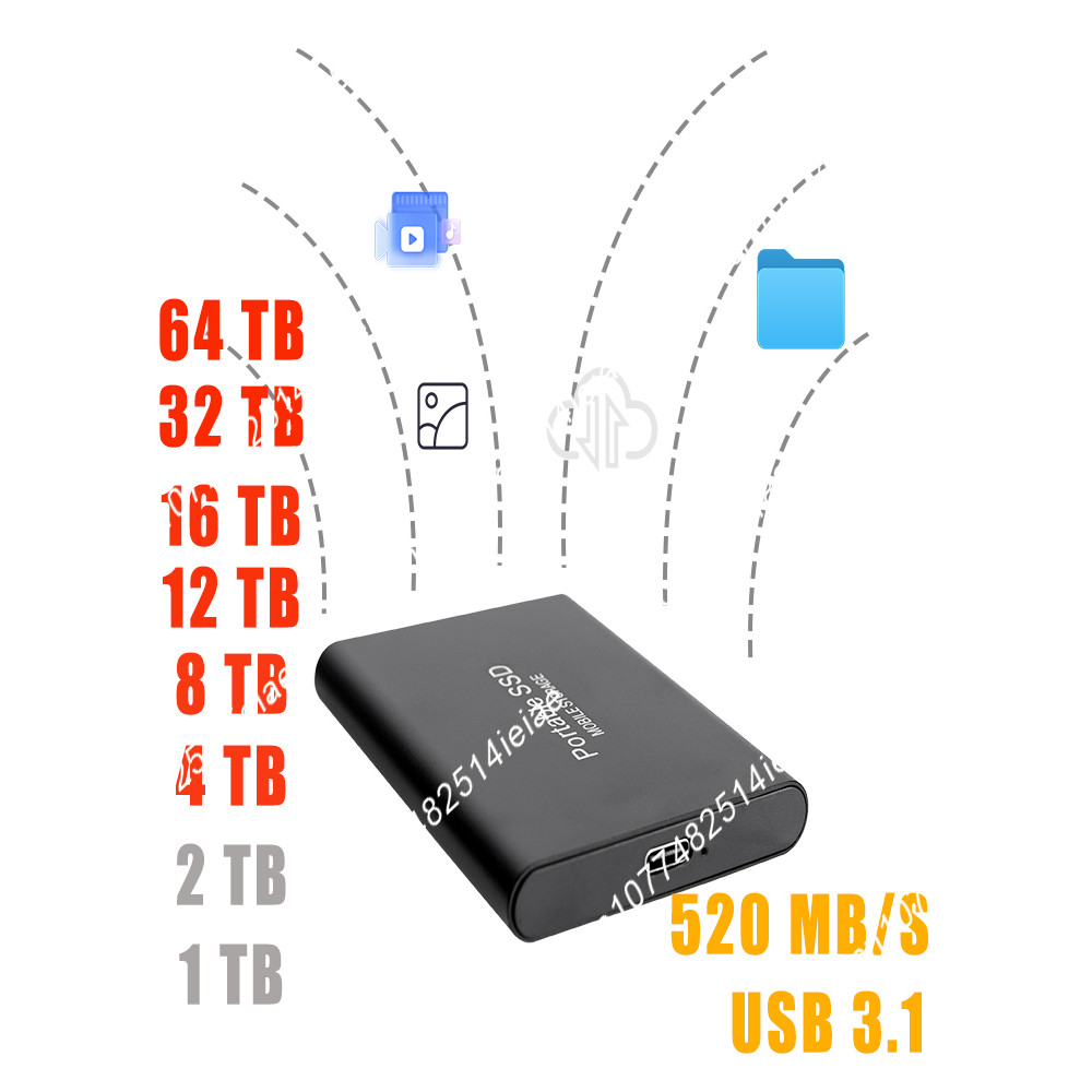 High speed external solid state drive 4TB portable external hard drive ssd 4TB external hard drive s