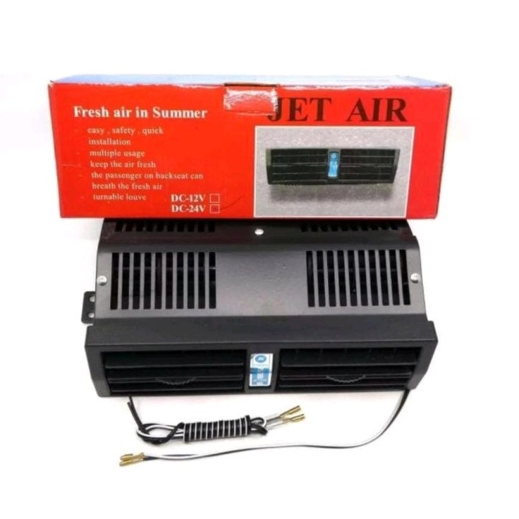 Kipas angin model kisi kisi AC mobil/ JET AIR / KIPAS ANGIN TENGAH 12V DAN 24 V