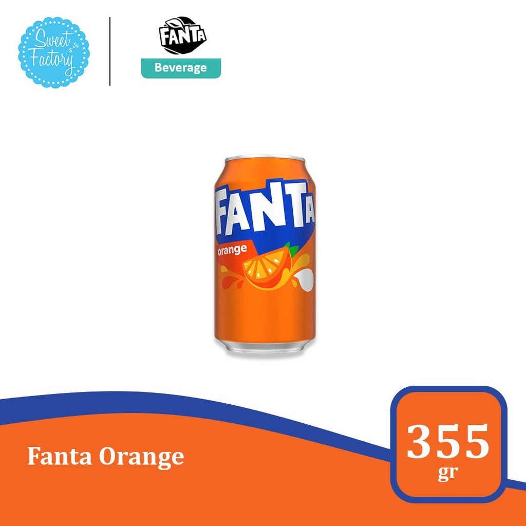 

Fanta Orange 355 ml - Minuman Soda Segar dengan Rasa Jeruk Asli