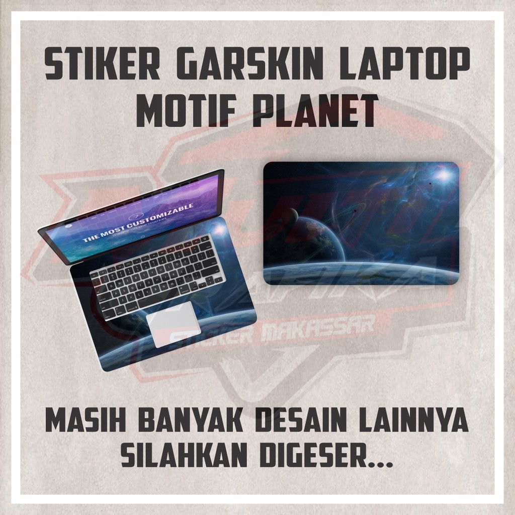 Multi Sticker Laptop Aesthetic Cover Protector Notebook Skin Garskin Minimalis Pelindung Laptop Leno