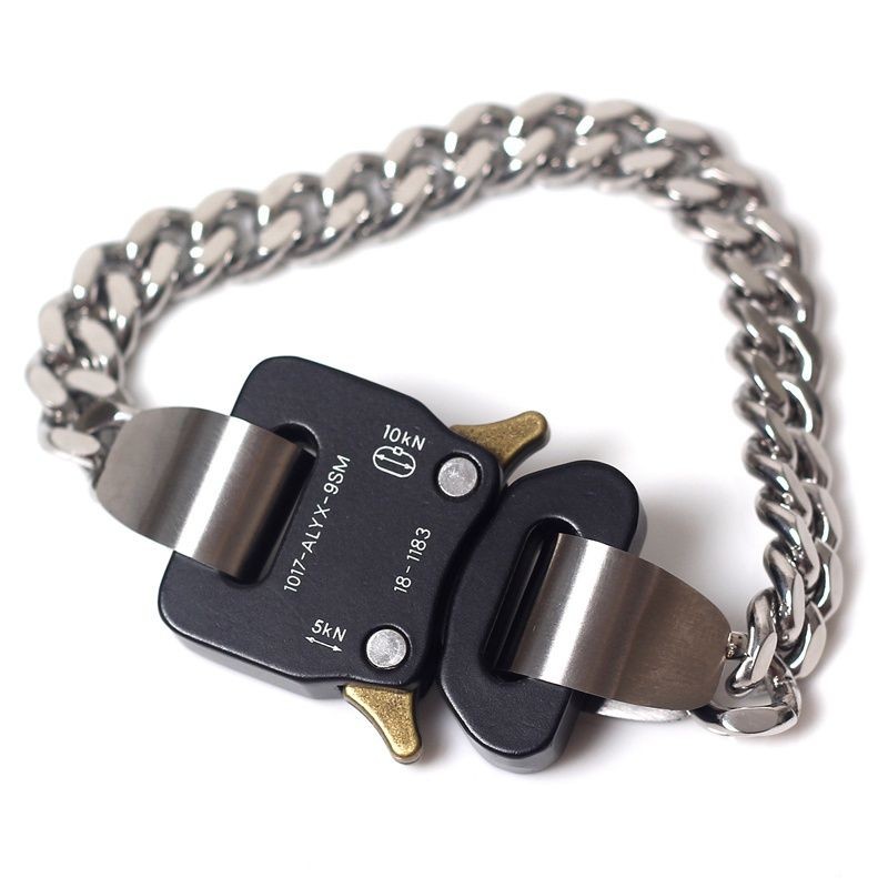 ALYX Bracelet Original Design for Men and Women 10179SM Functional Lock Buckle Tactical High Street 
