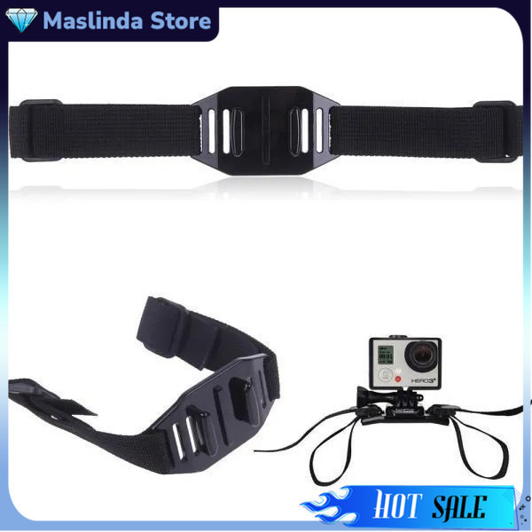 Helmet Strap Mount Helmet Action Cam for GoPro / Tali Helm Untuk Kamera GoPro  / Strap Tali Kamera H