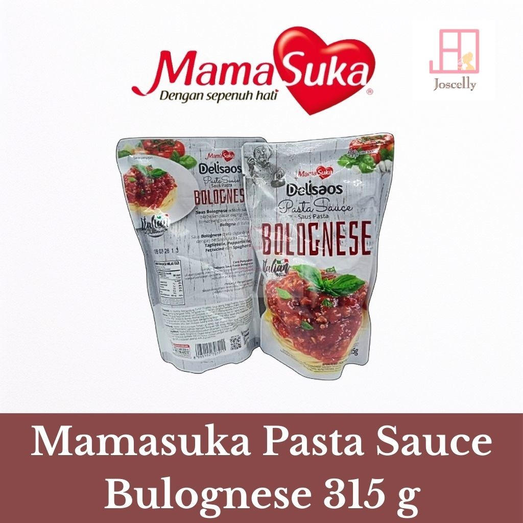 

JOSCELLY.ID MAMASUKA Saus Pasta / Pasta Sauce Bolognese 315 gr
