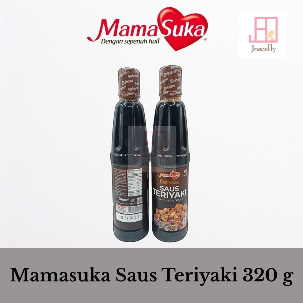 

JOSCELLY.ID MAMASUKA Delisaos Saus Teriyaki 320 gr Saus Masakan Asia / Asian Cuisine Sauce