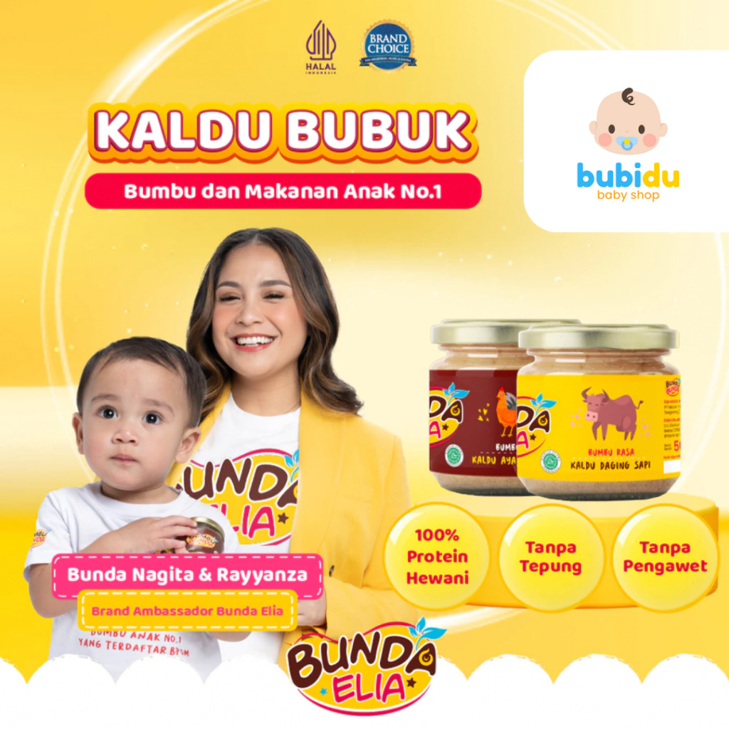 

BUMBU BUNDA BY ELIA Kaldu Mpasi | Bubuk Ayam Sapi Mpasi Bayi BB Booster Non Msg Lengkap