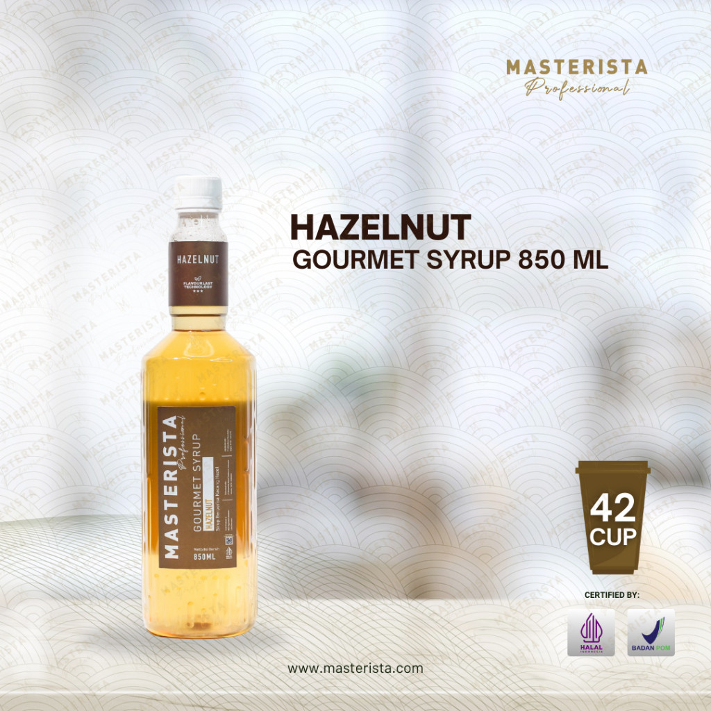 

Sirup Masterista Premium Hazelnut 850 ml