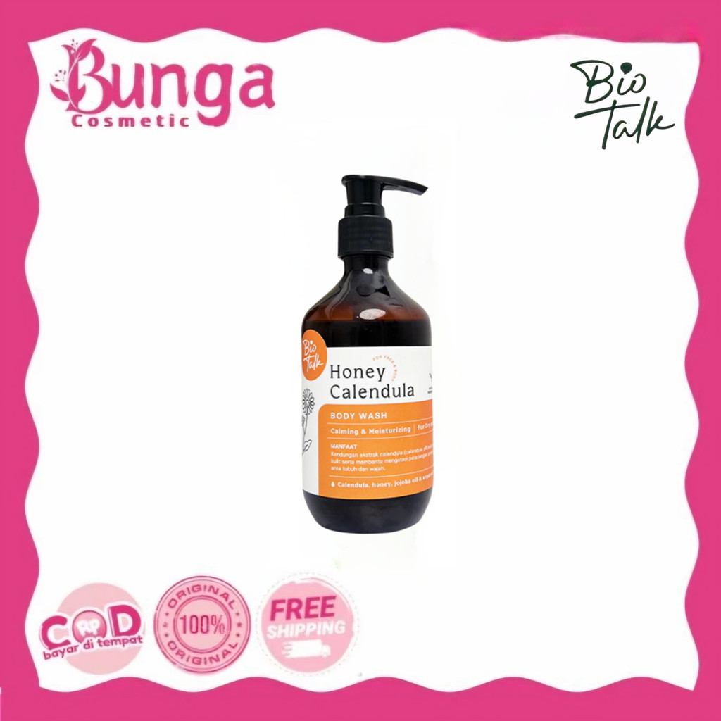 Biotalk Honey Calendula Eczema Treatment Body Wash 100ml