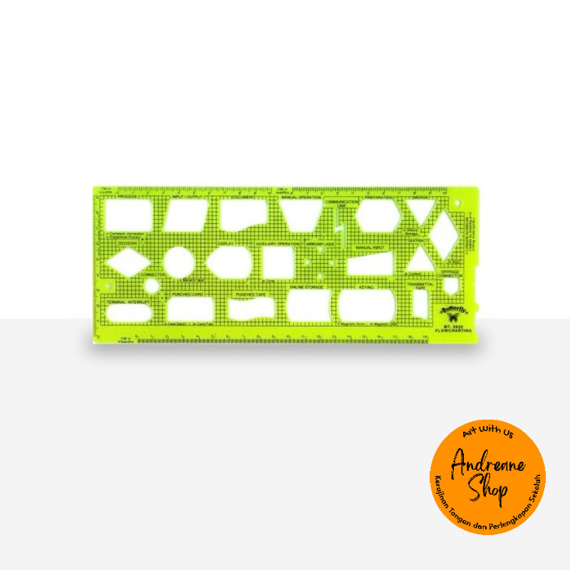 

Penggaris 20cm Butterfly BT-2020 – Lebih dari Sekadar Penggaris, Ini Alat Kreatif yang Multifungsi!