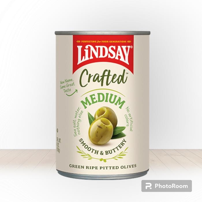 

Lindsay Crafted Green Ripe Pitted Olives - 6 oz/170gram