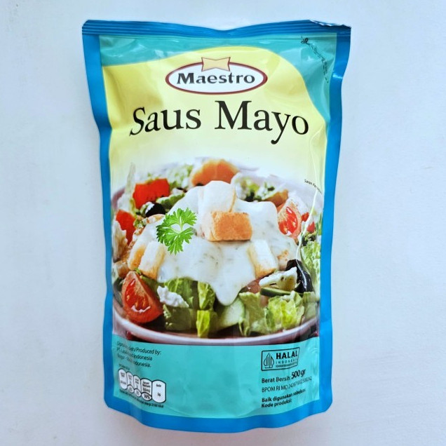

maestro saus mayonais mayonnaise sauce pouch