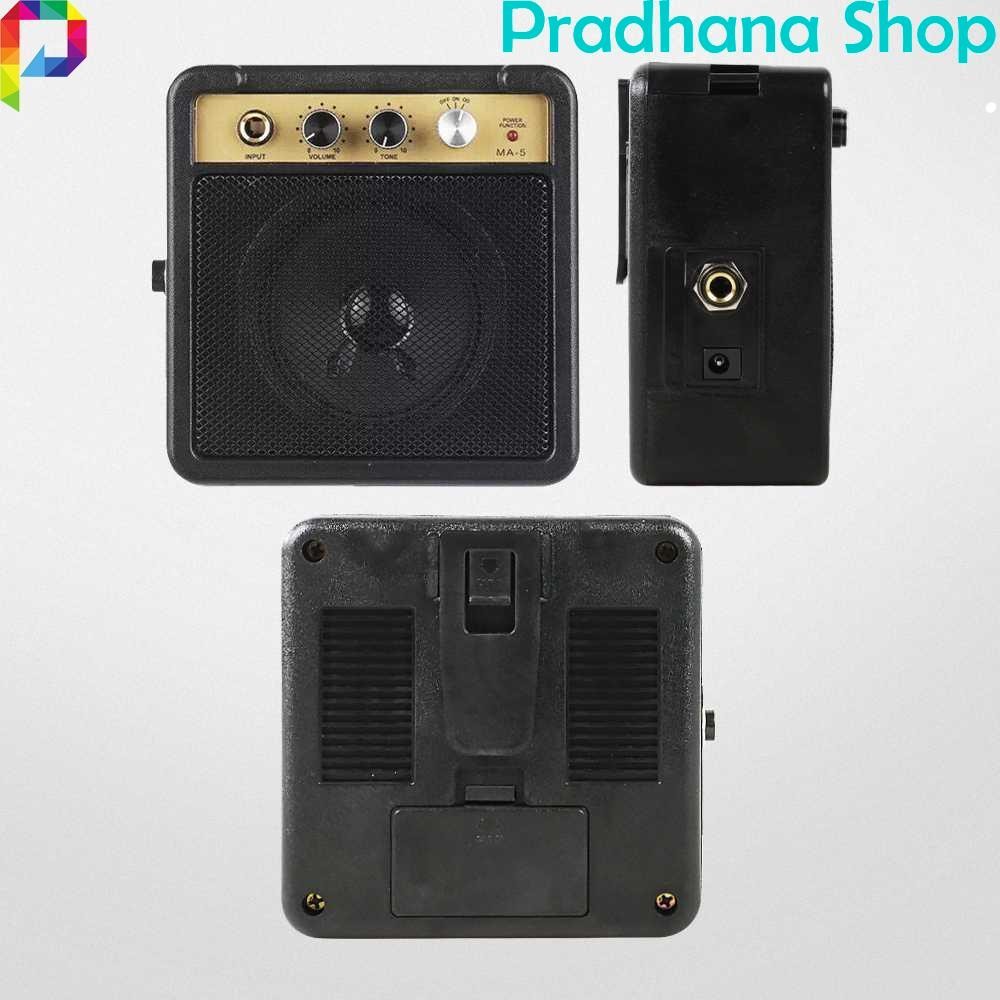 Mini Guitar Bass Amplifier Portable Ampli Gitar Listrik Elektrik 3 Inch 5W