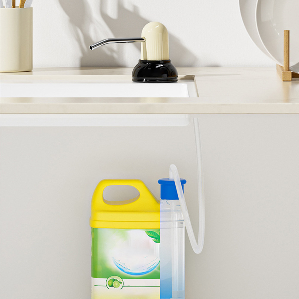 Countertop Soap Dispenser Pump with Extension Tube Dish Soap Dispenser Stainless Steel Dish Soap Pre