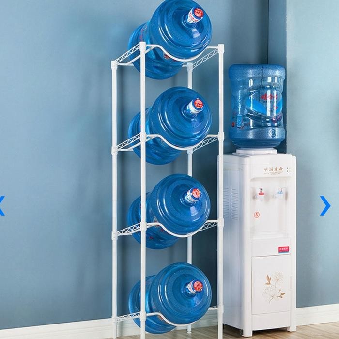 ORI  Krisbow Rak Galon 4 Tingkat - Putih by ACE HARDWARE