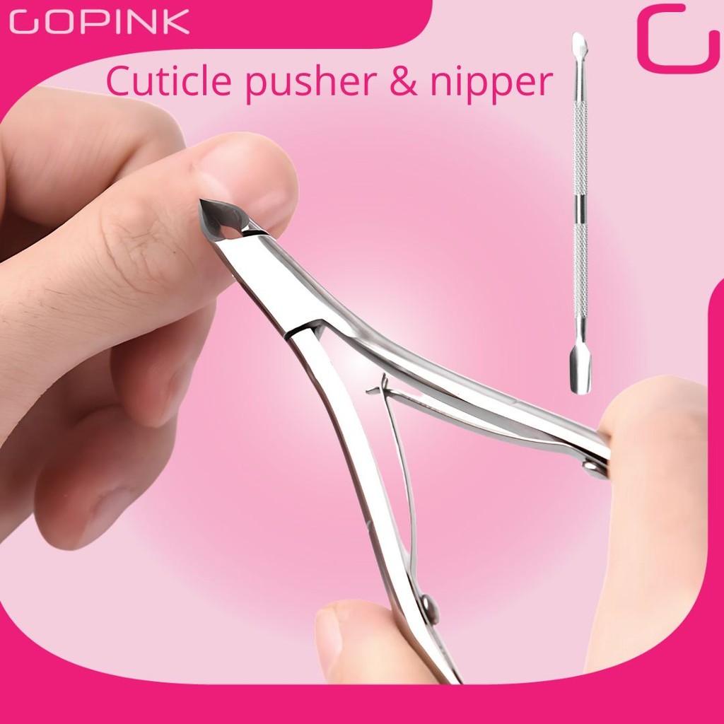 Gunting Kutikula Kuku Cuticle Nipper pemotong kutikula Nail Art KU023 Gopink