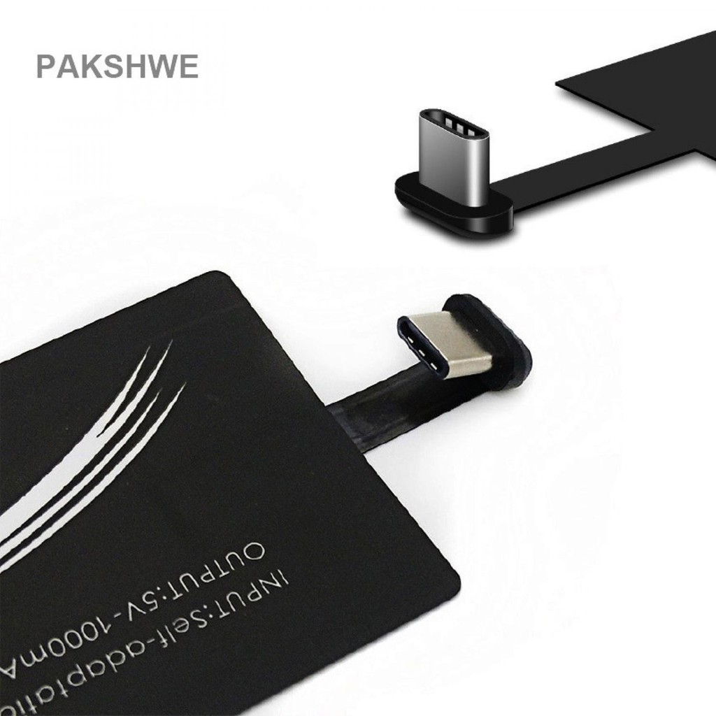 Qi Wireless Charging Receiver USB Type-C for Smartphone Ballabostore