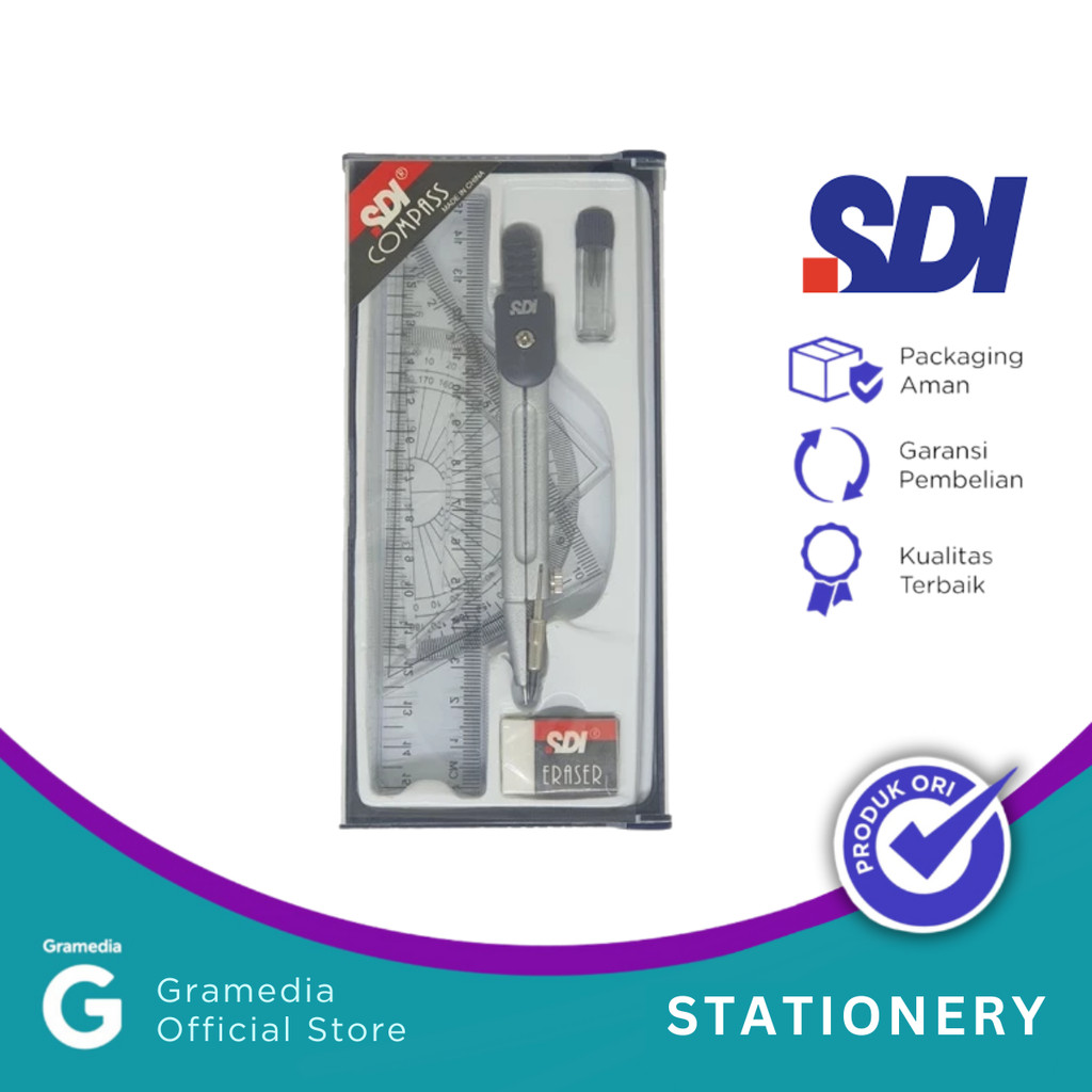 

Paket Jangka Sdi Compass Set Seri 0602A