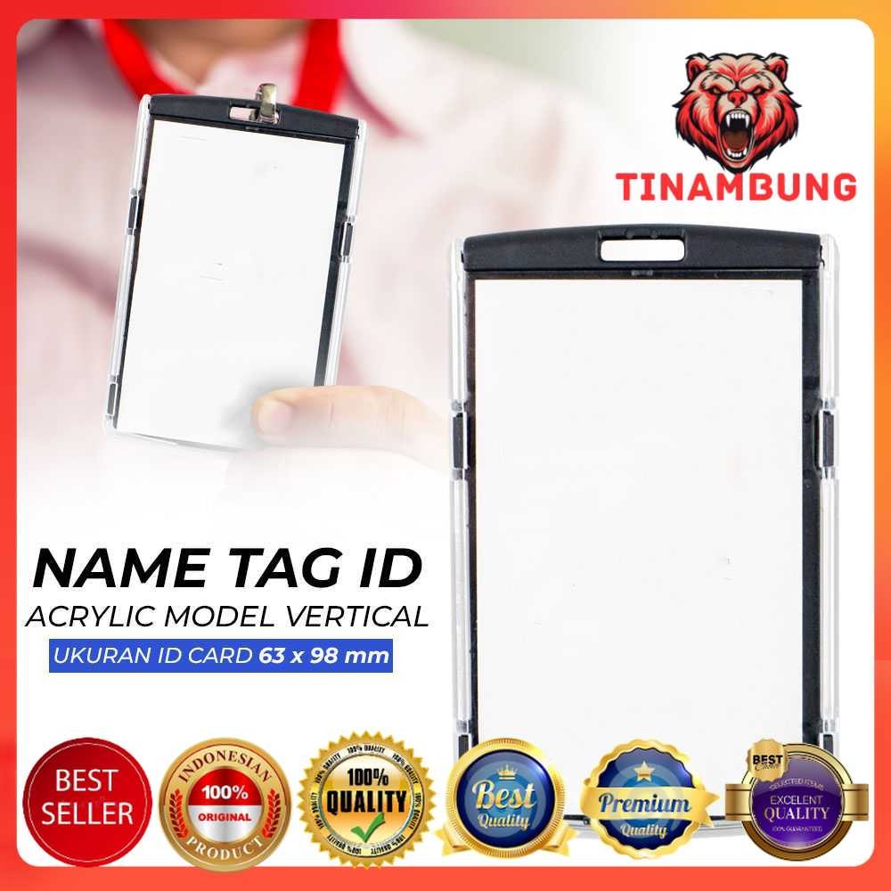 

REAP Name Tag ID Acrylic Model Vertical - 7117