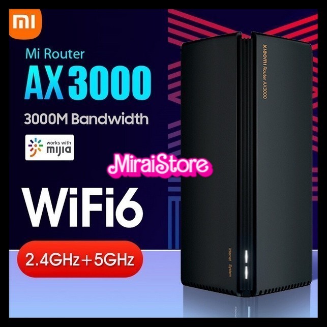 Mi Xiaomi Mesh Router AX3000 & Redmi AX3000 WiFi 6 Mesh Router 3000 Mb - Xiaomi AX3000