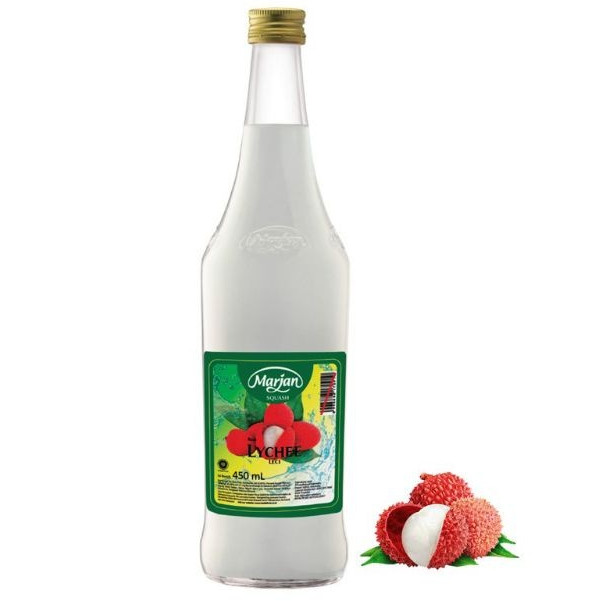 

marjan squash rasa leci lychee 450 ml