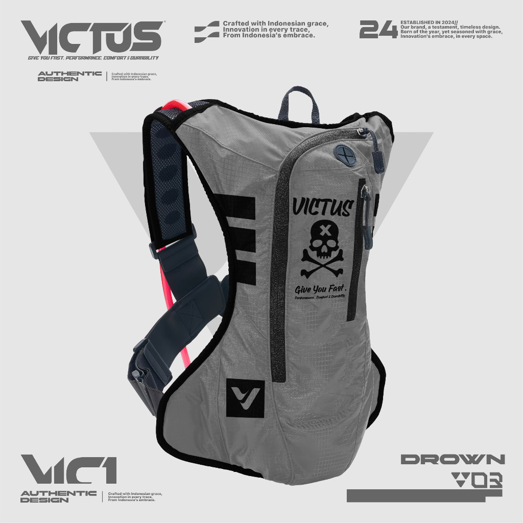 Tas Hydropack / Tas Hydrobag Enduro Trail Adventure Victus Drown