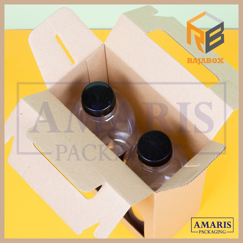 

DT-23 Kardus Die Cut Tas Jinjing Isi 2 Botol 1 Lt Isi 10 Pcs