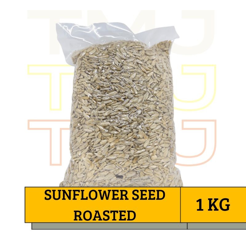 

SUNFLOWER SEED ROASTED / BIJI BUNGA MATAHARI KUPAS PANGGANG 1 KG