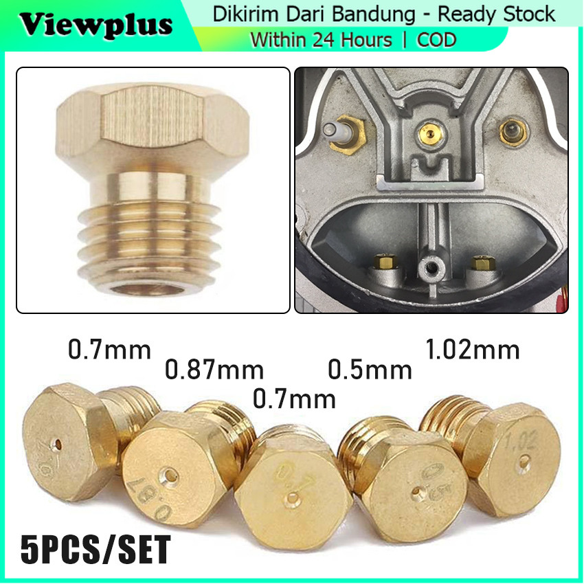 5Pcs Spuyer Kompor Tanam Modena Ukuran Beragam 0.5/0.7/0.87/1.02mm