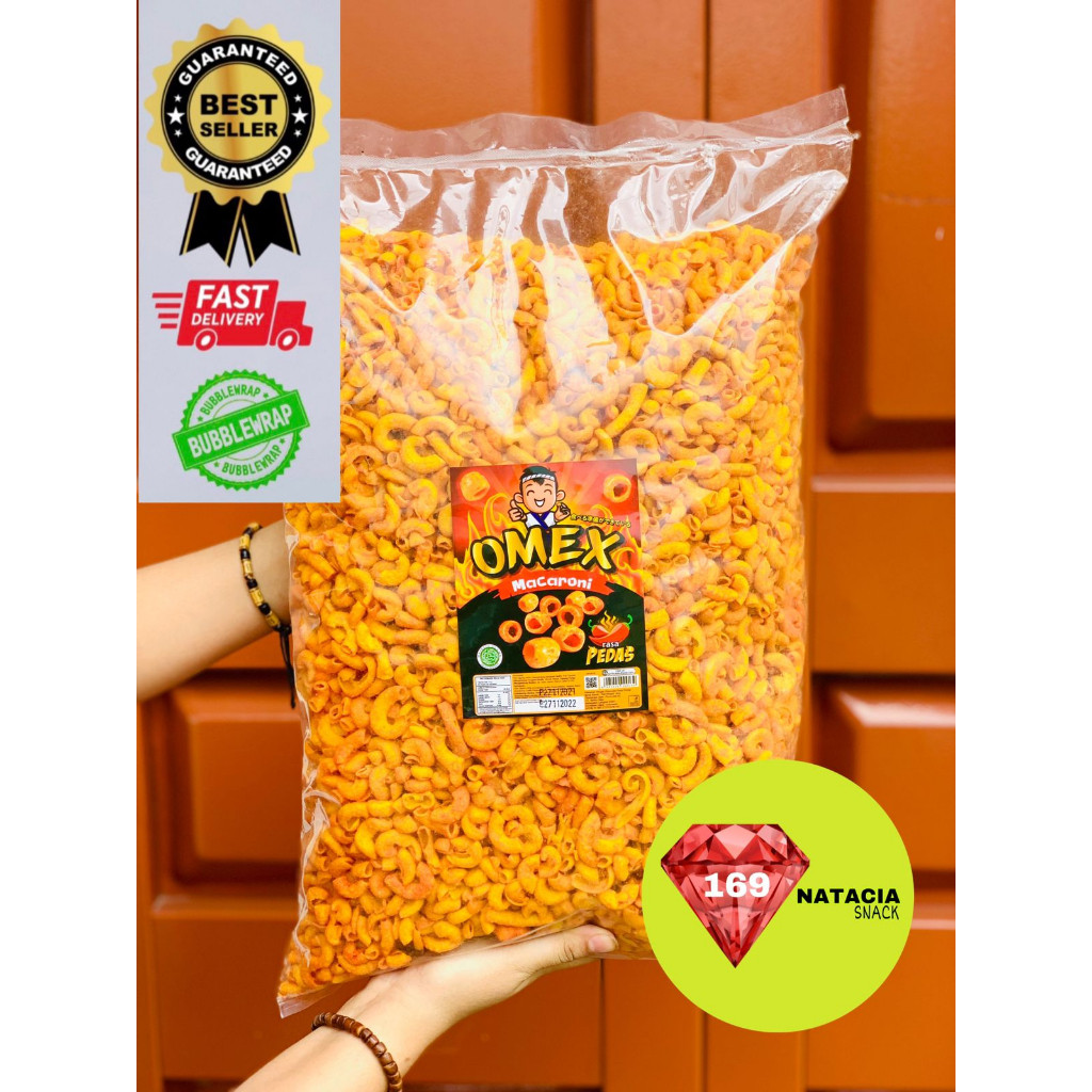 

[ GROSIR ][ 3 KILOGRAM ] MAKARONI OMEX MERAH BALADO 3 KILO // MAKARONI PEDAS KILOAN GROSIR // MAKARONI MASAK BALADO // MAKARONI BISA DI JUAL LAGI // MAKARONI PEDAS MAMPUS PALING LARIS // MAKARONI MERAH PALING LARIS // MAKARONI PEDAS TERLARIS