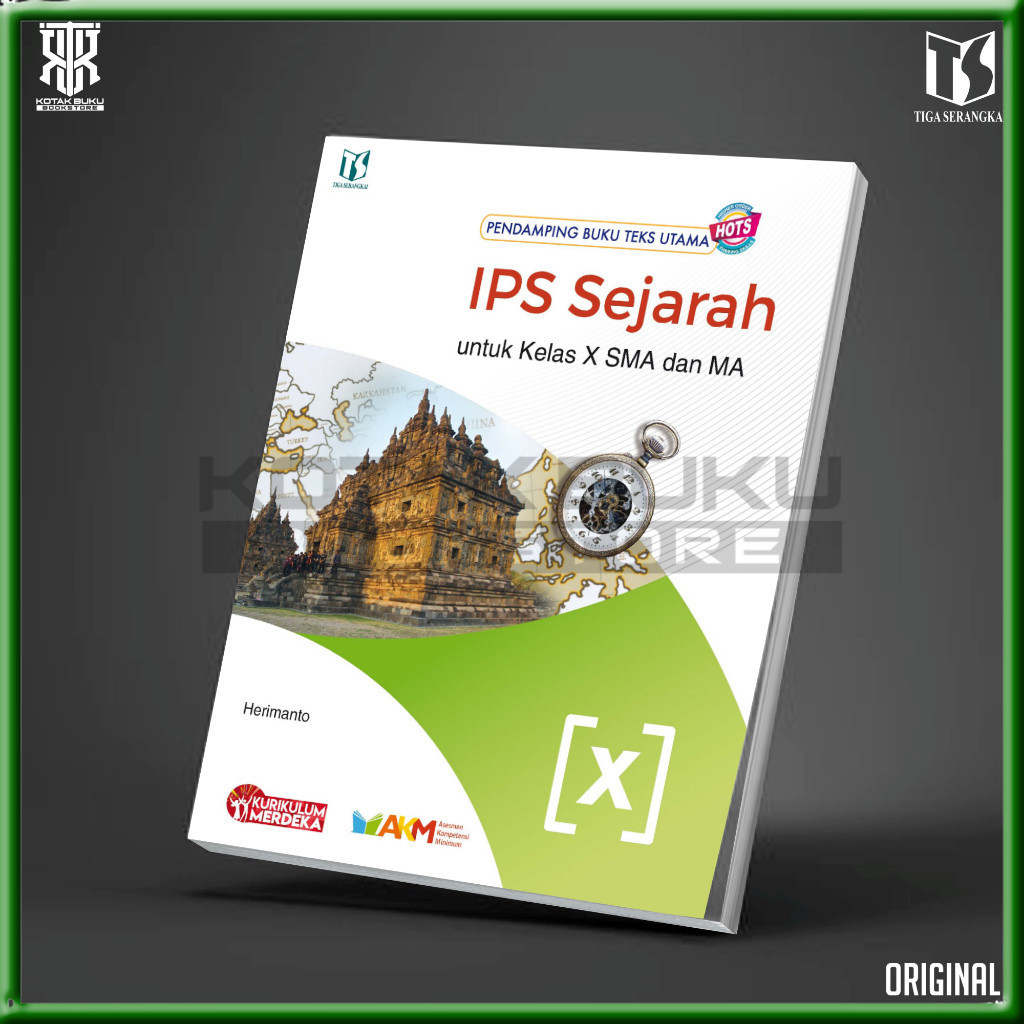 [ TS ] Buku IPS Sejarah Kelas 10 SMA Kurikulum Merdeka / IPS Sejarah SMA / Platinum / Revisi 2026