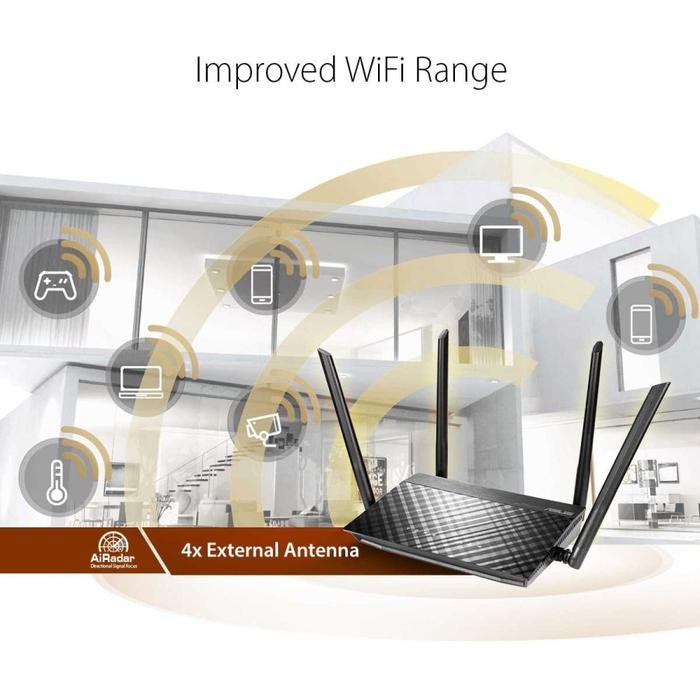 Router ASUS RT-AC750L Dual Band AC750 WiFi Router