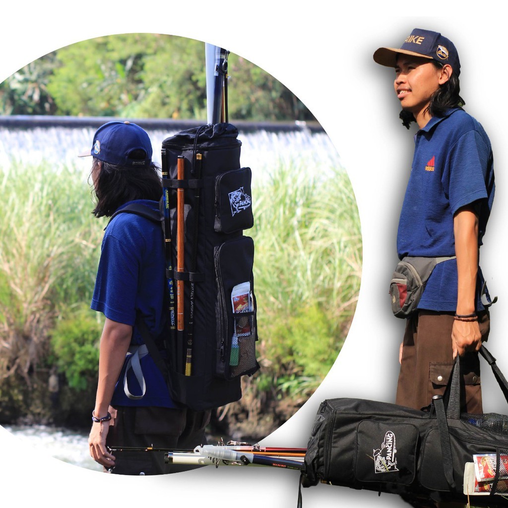 Tas Pancing Kotak Bolong Ransel Multi