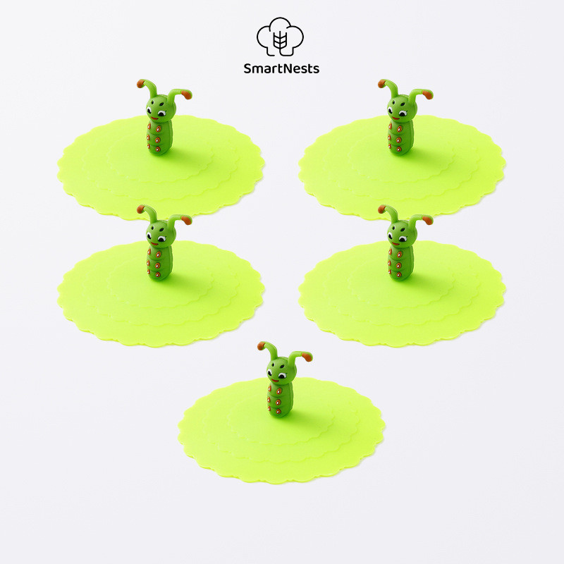 Penutup Cangkir Silikon Kreatif Antibocor Dan Antidebu Cangkir Teh Keramik Penutup Cangkir Air Penut