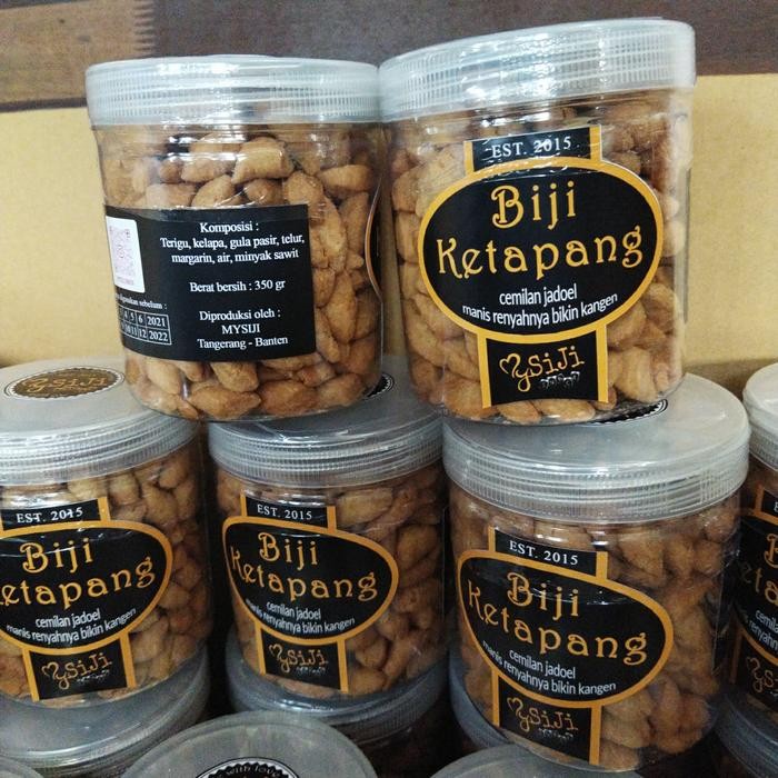 

Biji ketapang Mysiji snack cemilan - wijen