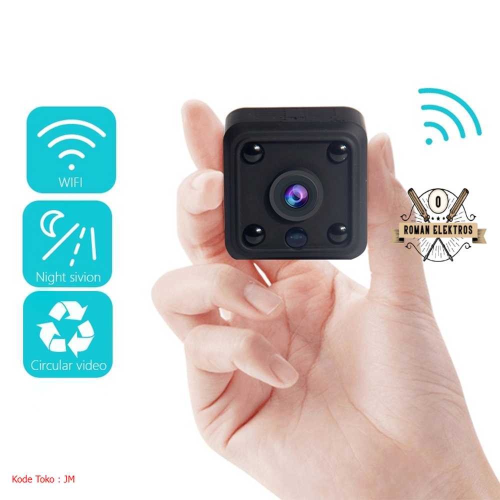 Kamera CCTV Mini IR Sensor Night Vision with Base - Y-36 | Produk Terlaris | Kualitas Unggul | Murah