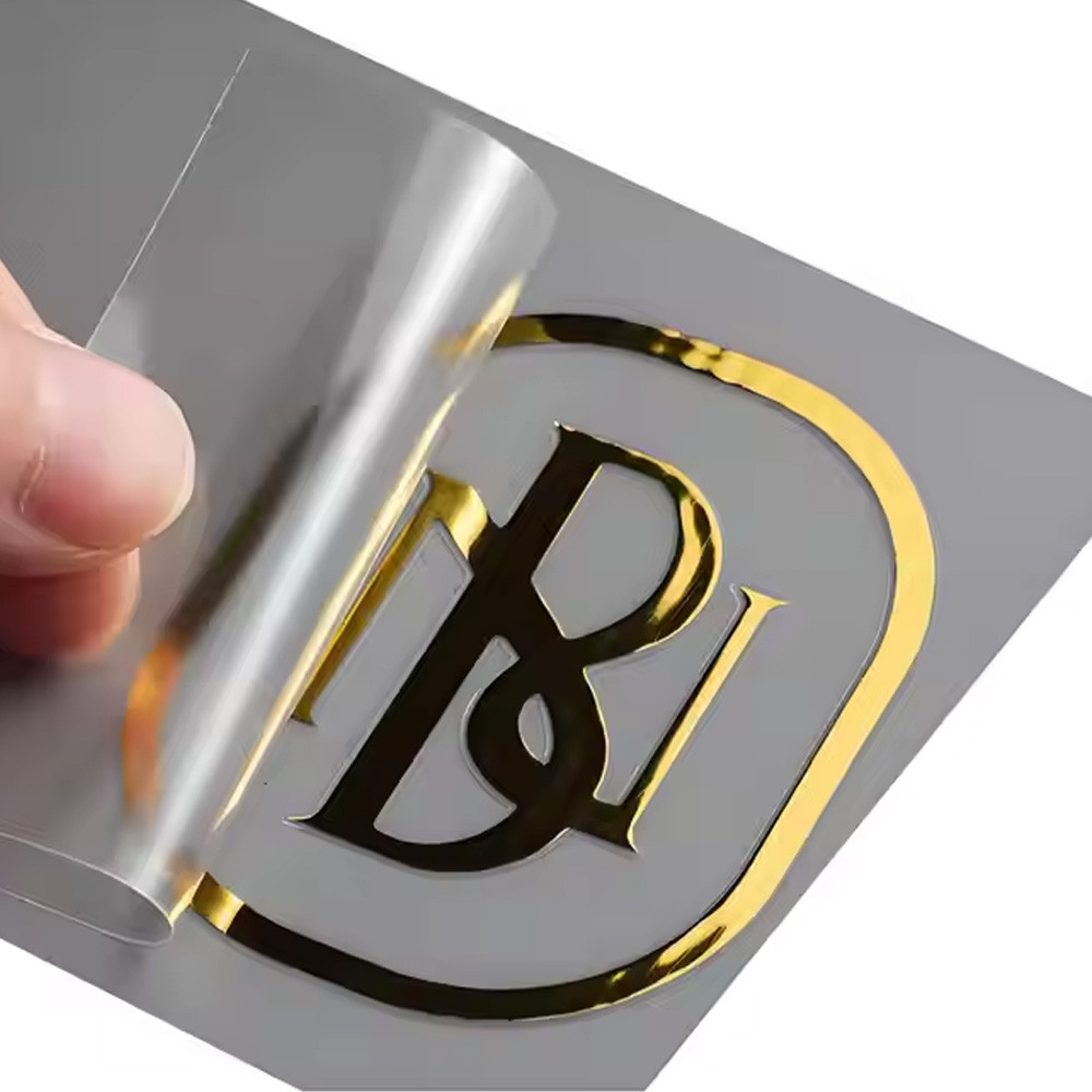 

Permanent Adhesive Multiple Use Waterproof Washable Product Packaging Labels Custom 3d Logo Vinyl UV Transfer Stickers