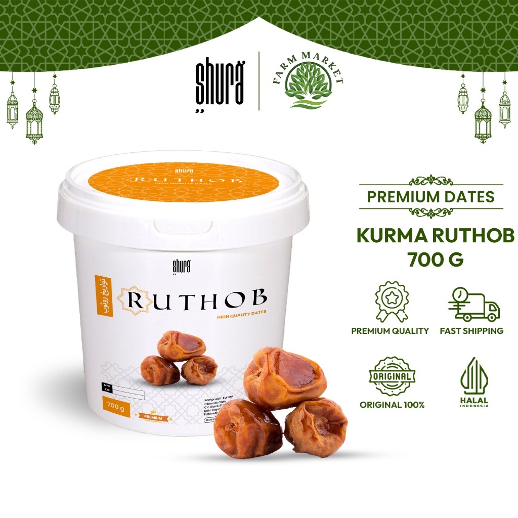 

Shura Kurma Ruthob 700gr Premium Original High Quality