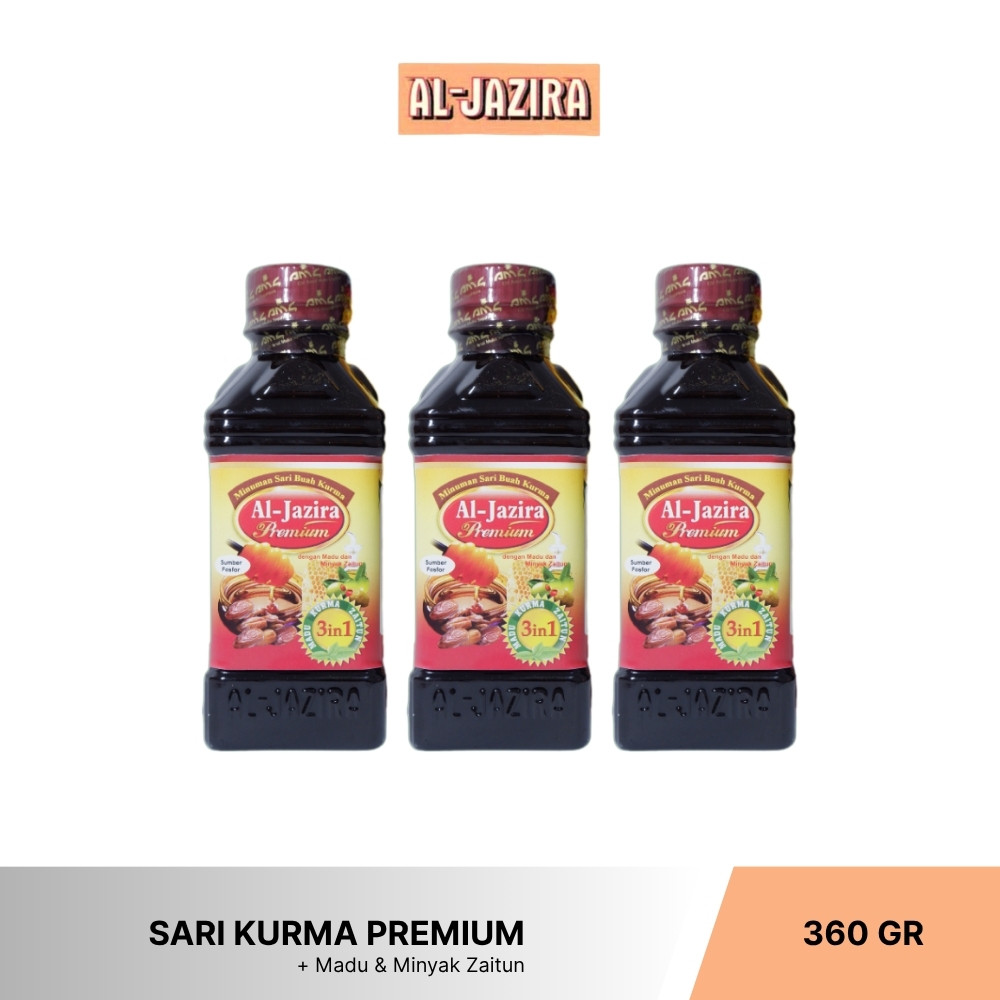 

AL-JAZIRA - Sari Kurma Premium - 360 gr [3 Pcs]