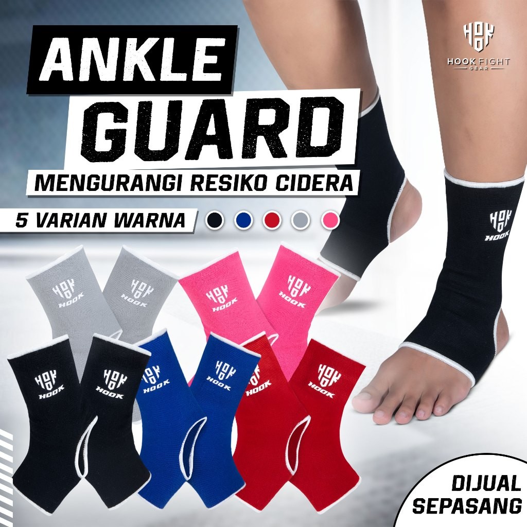 Dekker Ankle Ankle Guard Muay Thai Hook Ankle Support Engkel Kaki Dekker Angkle Support Knee Protect