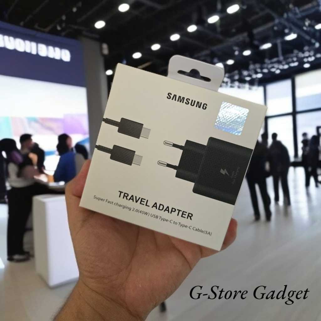 Charger Samsung 45 W Type C Original Super Fast Charging | Charger Samsung Type C | Charger Samsung 