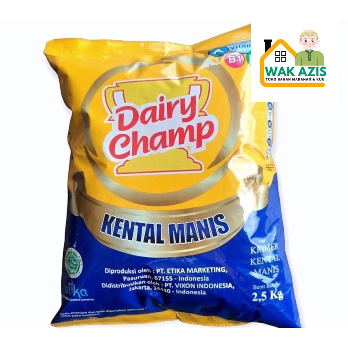 

DAIRY CHAMP KENTAL MANIS 2,5 KG POUCH
