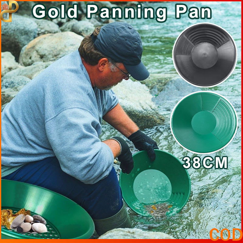 Premium Dulang Emas 38cm / Alat Penambangan Emas Plastik / Gold Panning Pan / Alat Dulang Emas Gold 
