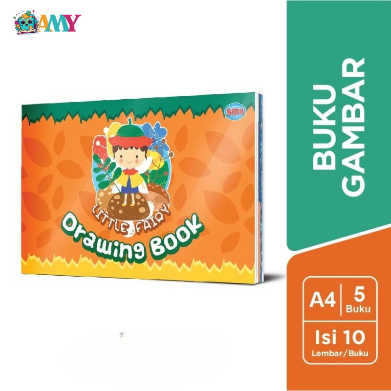 

SIDU BUKU GAMBAR A4-10 20*30 1 PAK ISI 5BUKU Amy Stasionary