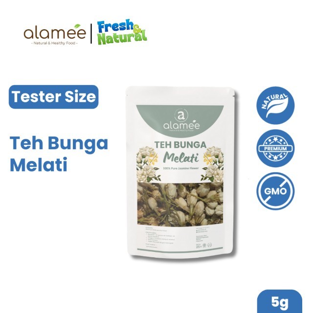 

Teh Bunga Melati Jasmine Tea Flower Melati Organik Jasmin Herbal Kering Alami Asli Organic 25 Gr fresh and natural