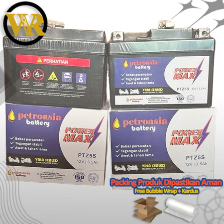 Aki Kering Motor Beat Accu Motor Kering Scoopy, Spacy, Mio J, Mio M3, Karisma, Supra X 125, Revo