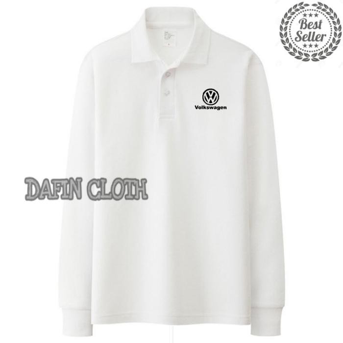 Longsleeve Polo shirt Kaos Kerah Pria Lengan Panjang Volkswagen Best Kaos Big Size Polo Big SIze - P
