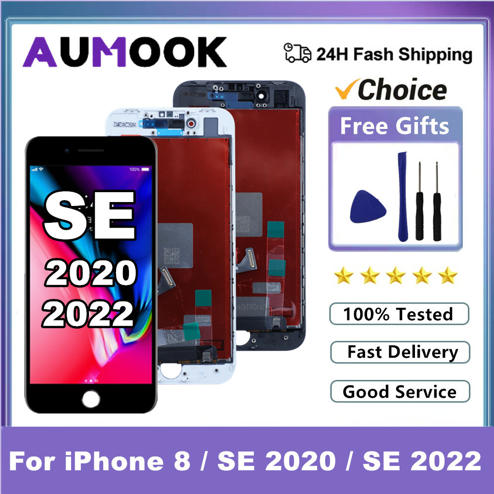AAA Screen For iPhone SE 2020 2nd SE2 LCD Display Touch Digitizer Assembly For iPhone SE 2022 3rd SE