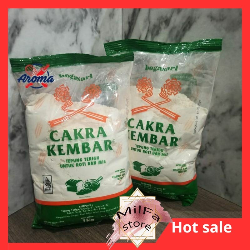 

MF1012 Tepung Cakra Kembar Kemasan 1 Kg