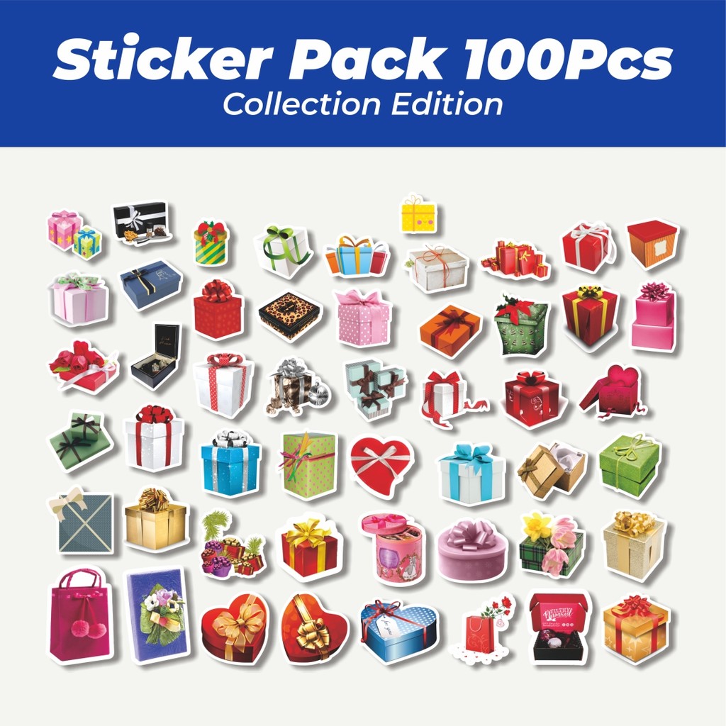 

Hot Stiker Gift [Kado/Hadiah] Lucu Anti Air Stikers Berperekat Waterproof Sticker Decal Buat Motor Helm Buku Journal Koper Casing HP Laptop Botol Minum